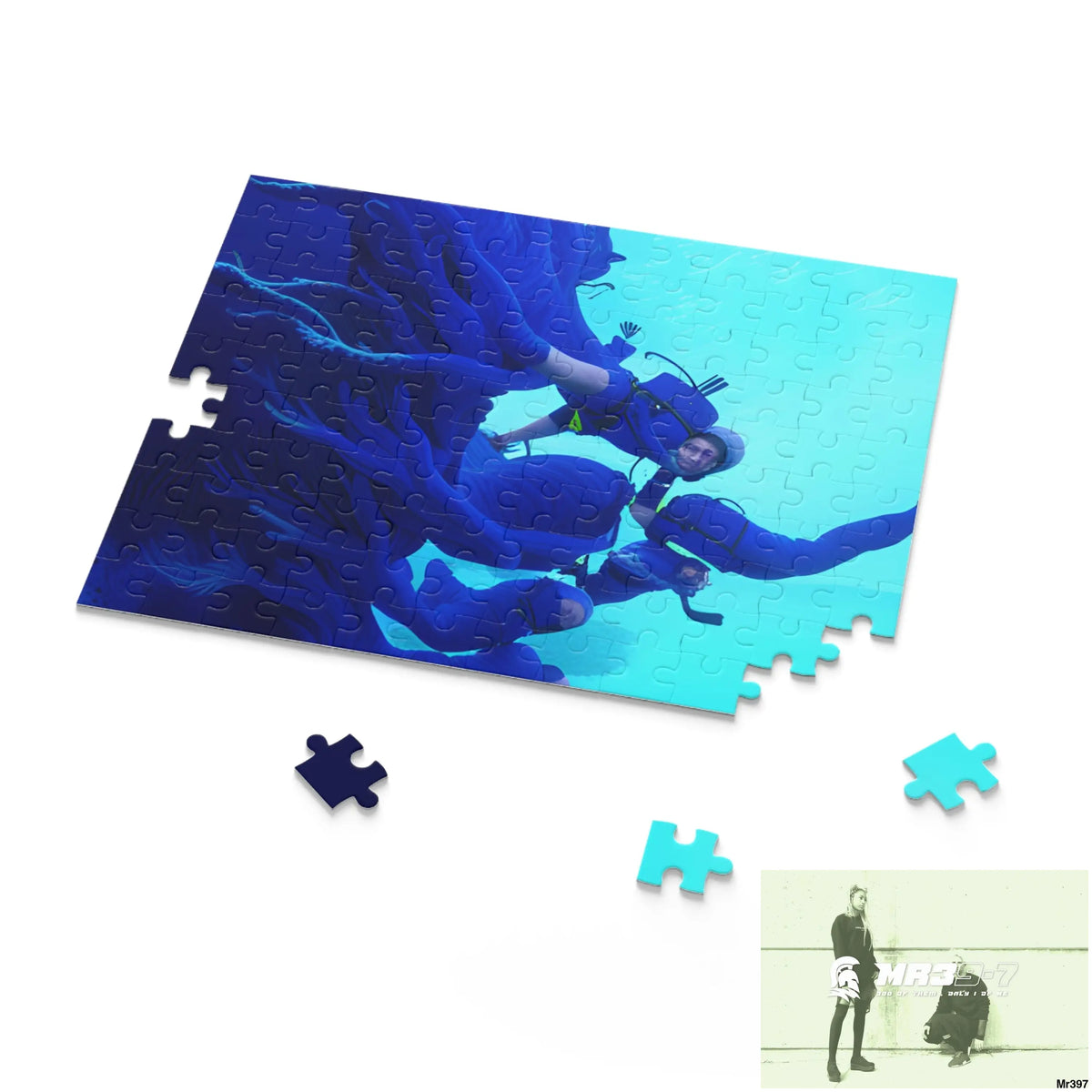AI Special Dive Days Dahab to Eyton Window View #NO7 No 22 Gods Intervention Puzzle (120 252 500-Piece) Puzzle