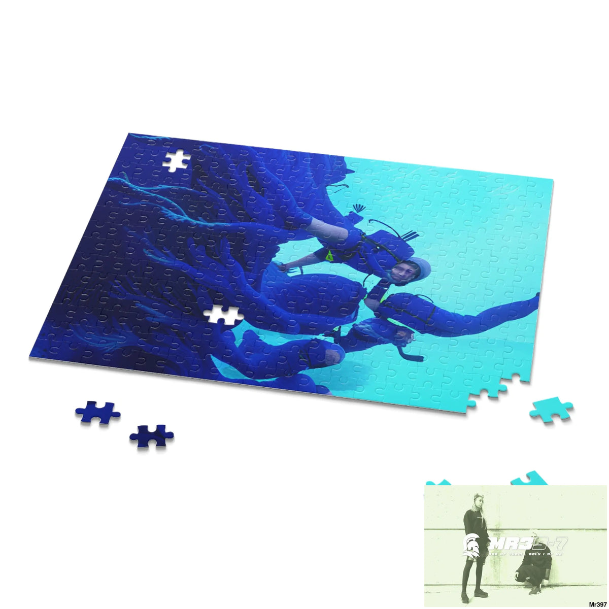 AI Special Dive Days Dahab to Eyton Window View #NO7 No 22 Gods Intervention Puzzle (120 252 500-Piece) Puzzle