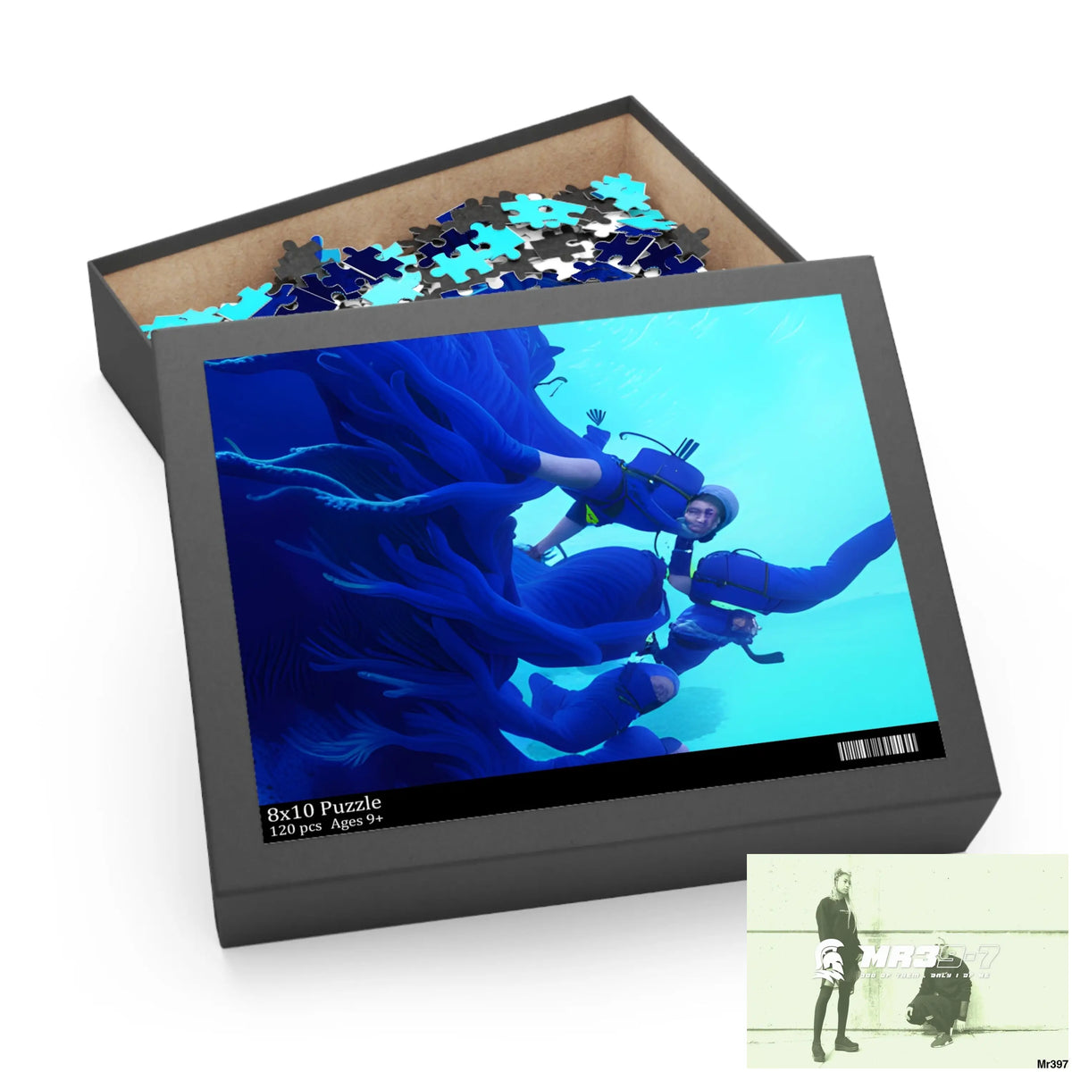 AI Special Dive Days Dahab to Eyton Window View #NO7 No 22 Gods Intervention Puzzle (120 252 500-Piece) Puzzle