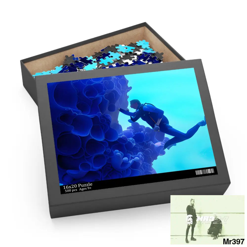 AI Special Dive Days Dahab to Eyton Window View #NO8 No Racism No 22 Gods Intervention Puzzle (120 252 500-Piece) Puzzle