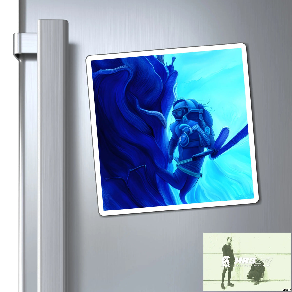 AI Theme -Scuba dive Vigilante Dahab Magnet Paper products