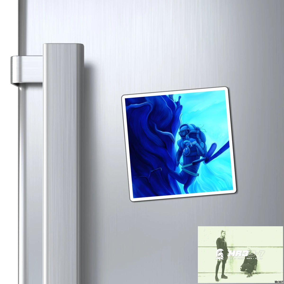 AI Theme -Scuba dive Vigilante Dahab Magnet Paper products