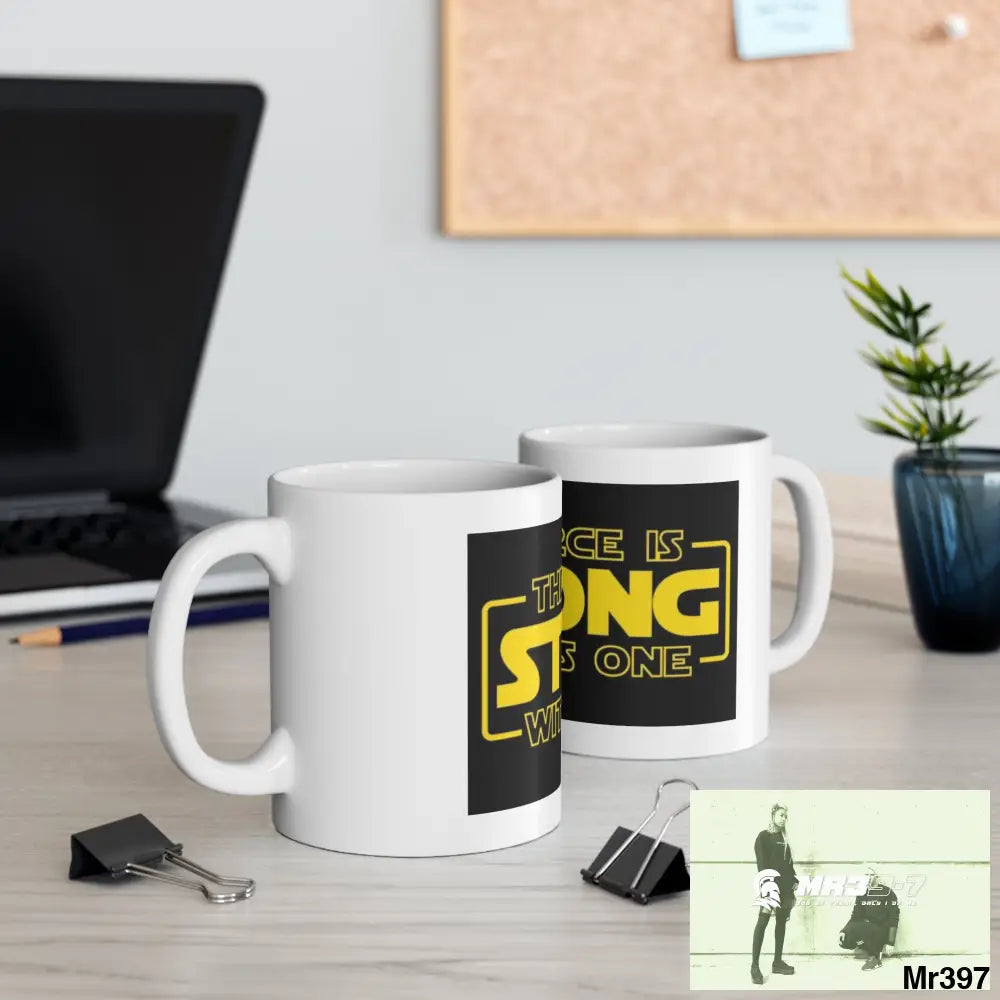 AI Themed Ceramic Mug 11oz 11oz Mug