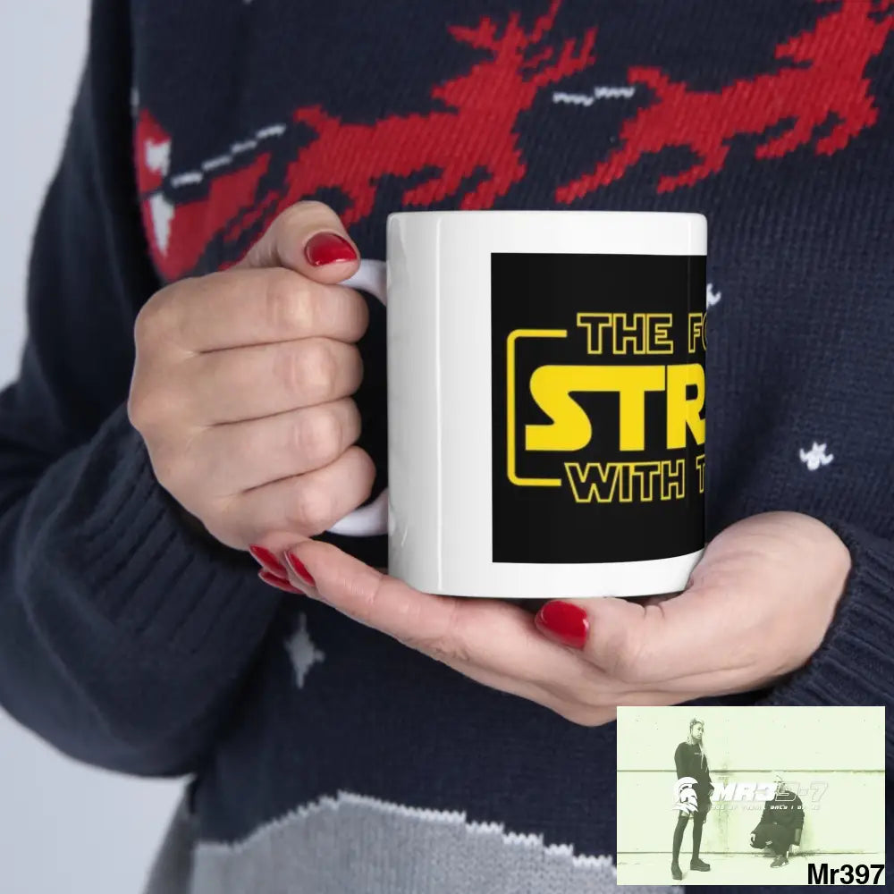 AI Themed Ceramic Mug 11oz 11oz Mug