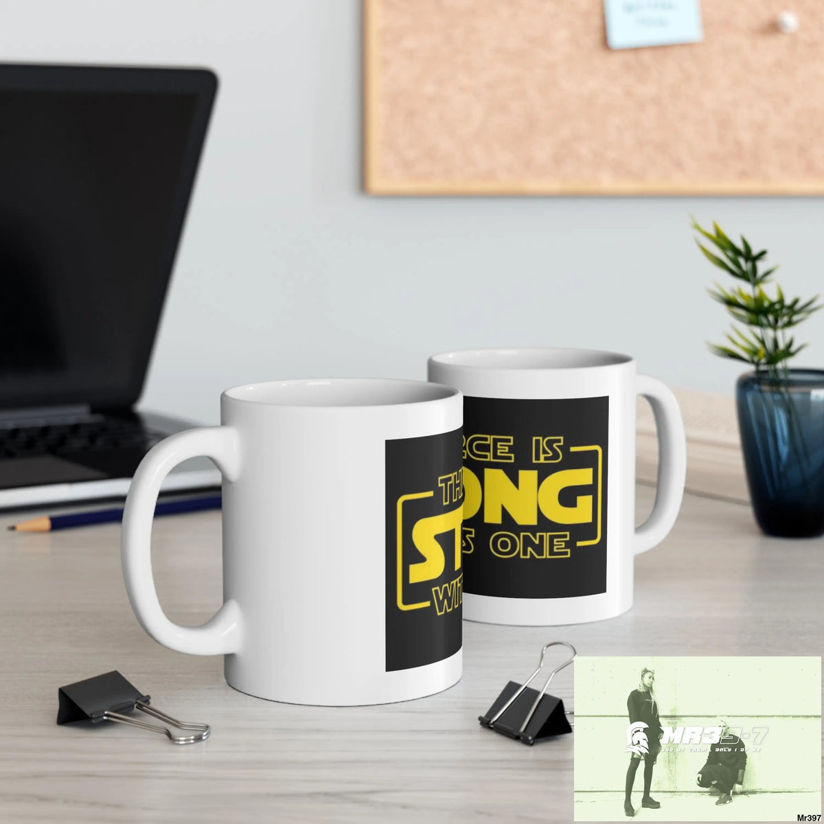 AI Themed Ceramic Mug 11oz 11oz Mug
