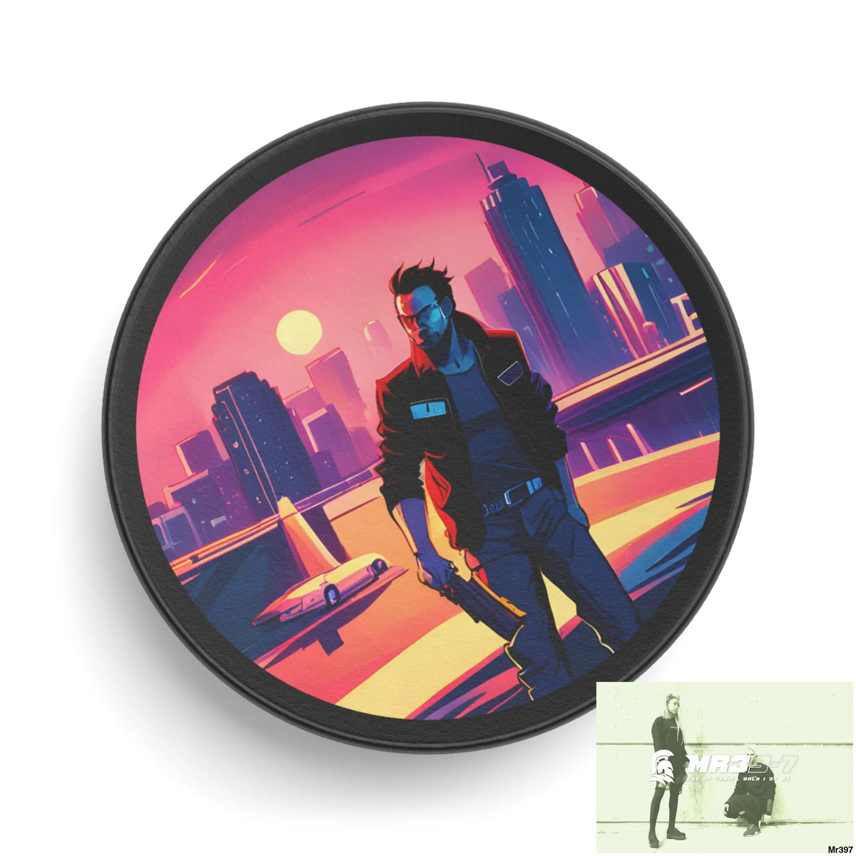 AI Vice theme Hockey Puck 3’’ Accessories