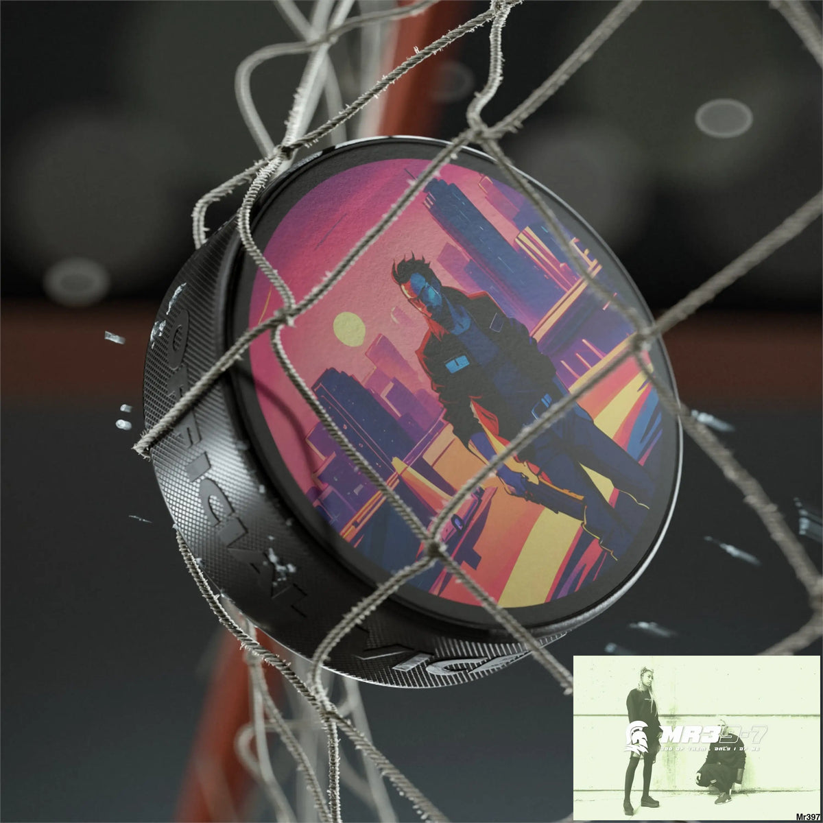 AI Vice theme Hockey Puck 3’’ Accessories