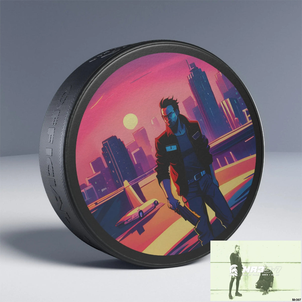 AI Vice theme Hockey Puck 3’’ Accessories