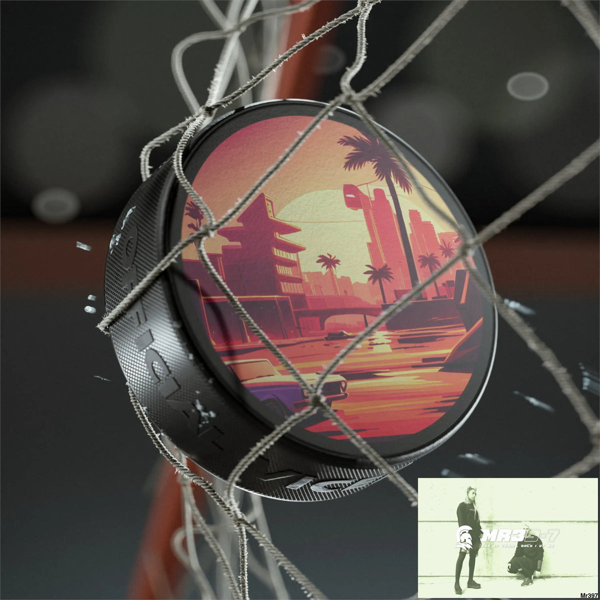 AI Vice theme Hockey Puck 3’’ Accessories