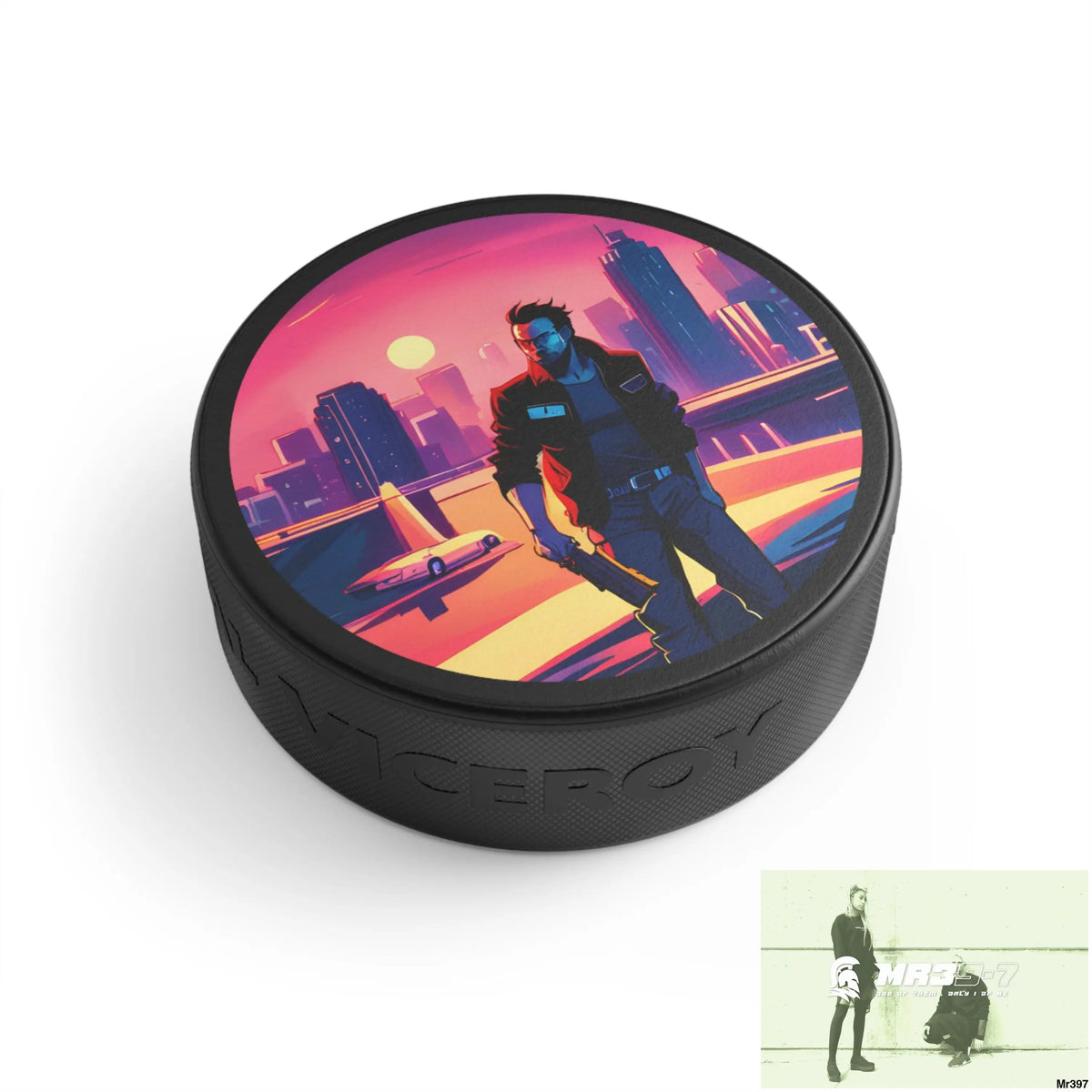 AI Vice theme Hockey Puck 3’’ Accessories