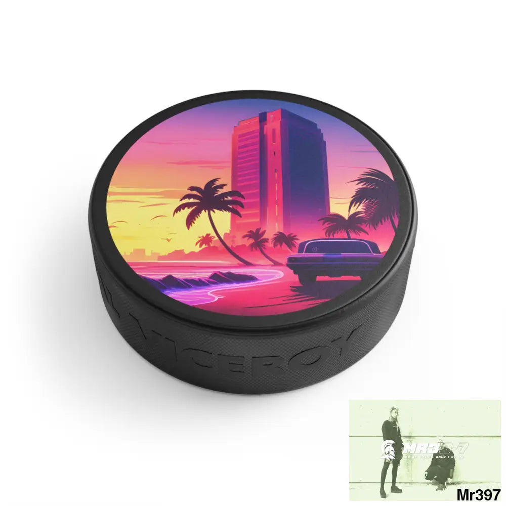 AI Vice theme Hockey Puck 3’’ Accessories