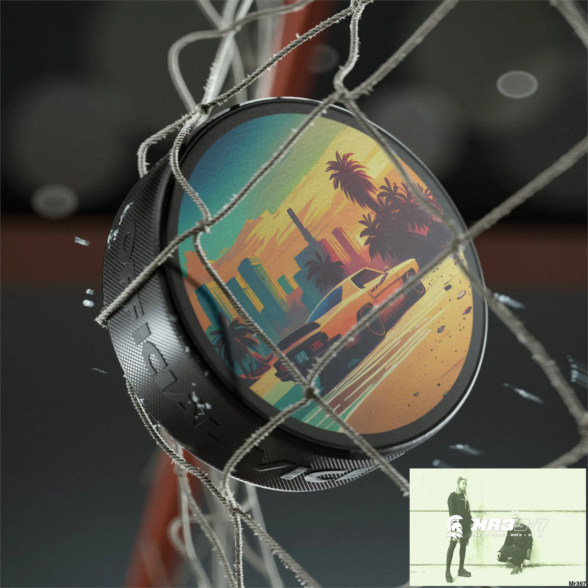 AI Vice theme Hockey Puck 3’’ Accessories