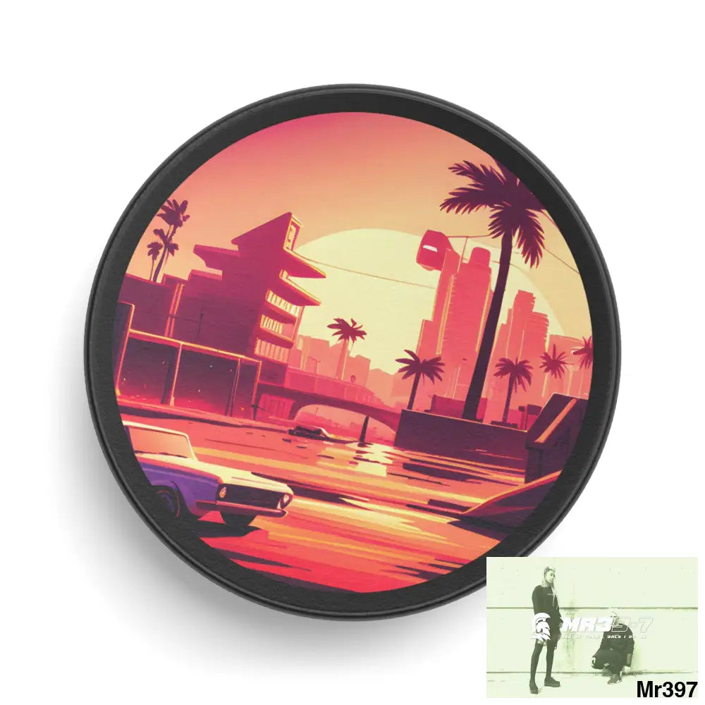 AI Vice theme Hockey Puck 3’’ Accessories