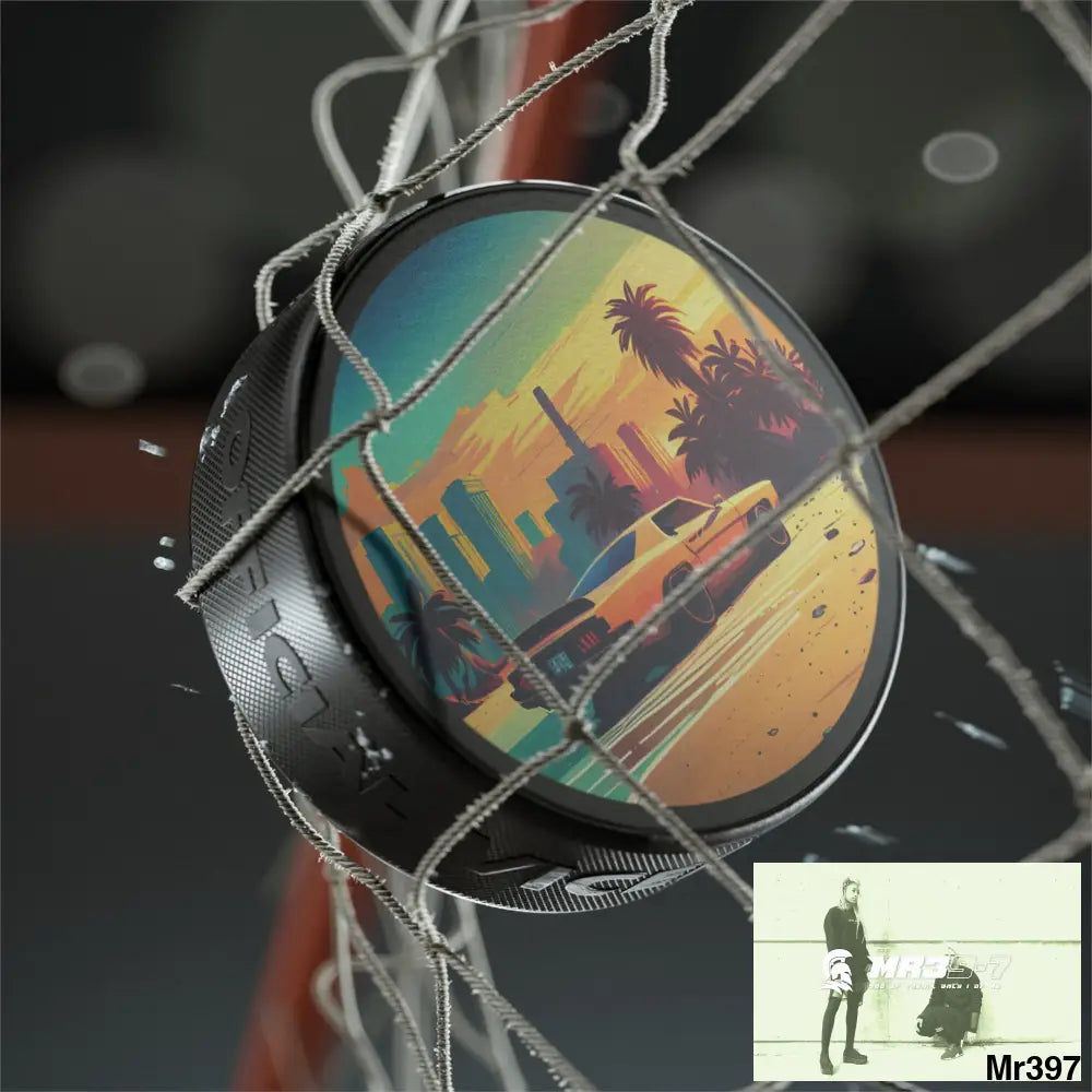 AI Vice theme Hockey Puck 3’’ Accessories