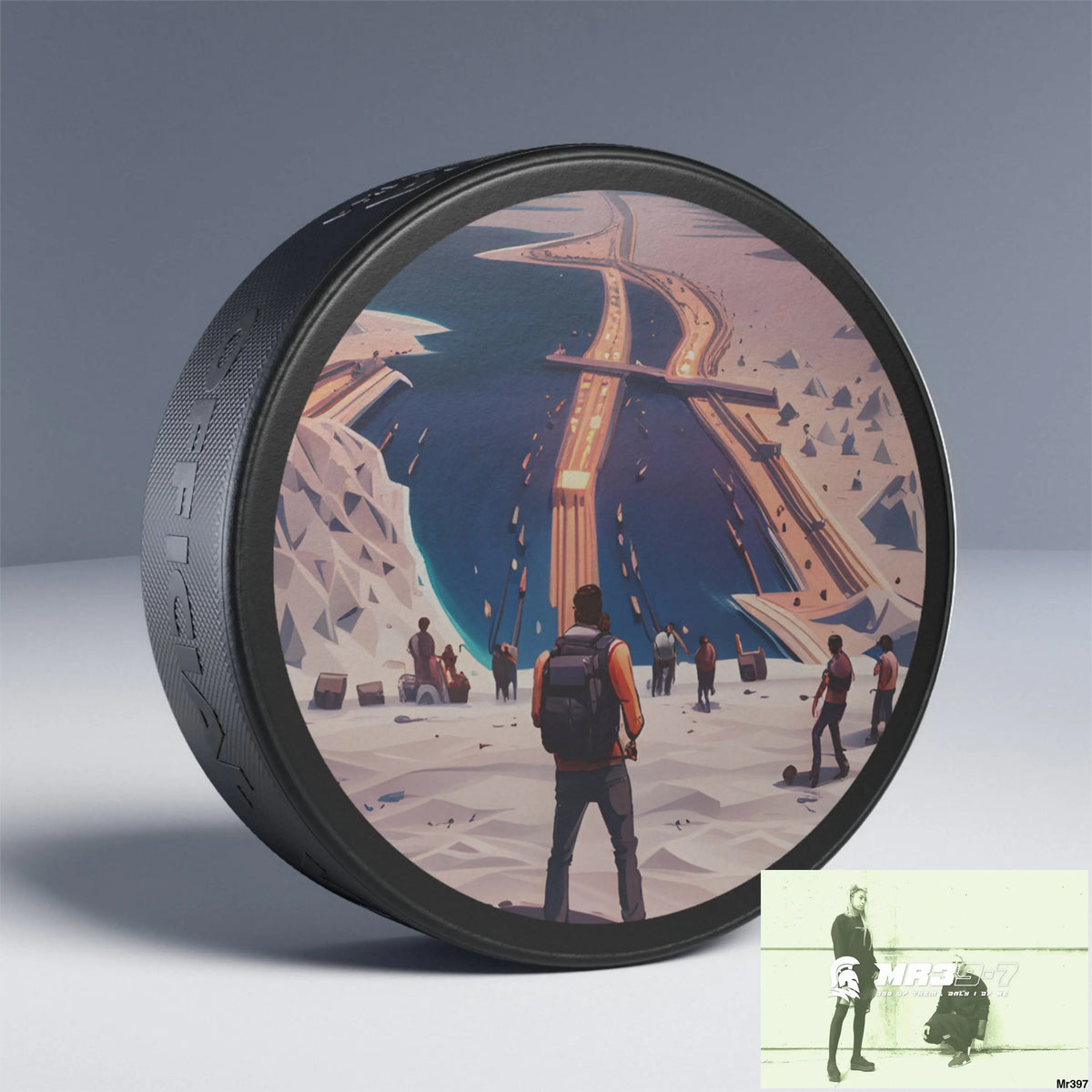 AI Vice theme Zanzibar to Kenya Hockey Puck 3’’ Accessories