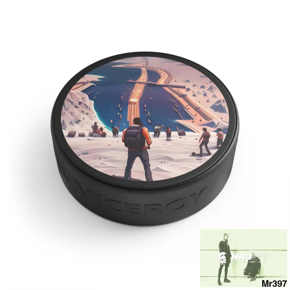 AI Vice theme Zanzibar to Kenya Hockey Puck 3’’ Accessories
