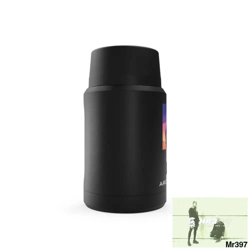 AI Vice themed Vigilante Titan Copper Insulated Food Storage 16.9oz / Black Accessories