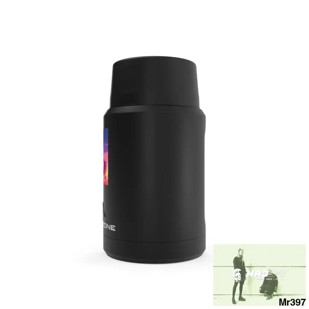 AI Vice themed Vigilante Titan Copper Insulated Food Storage 16.9oz / Black Accessories