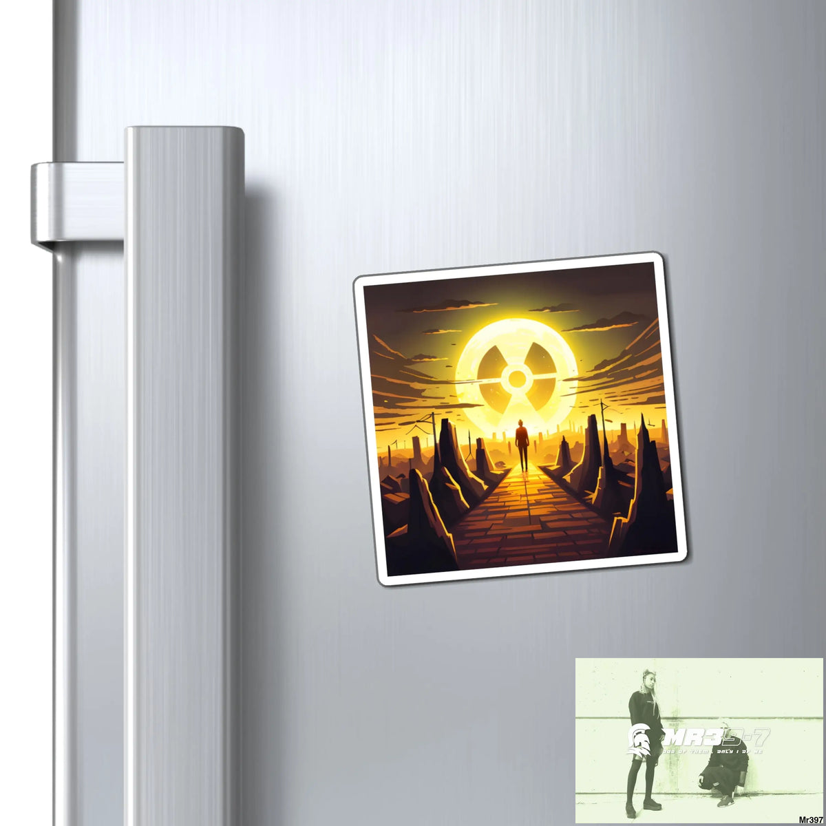 AI- Vigilante Radiation Dahab theme Magnet Paper products