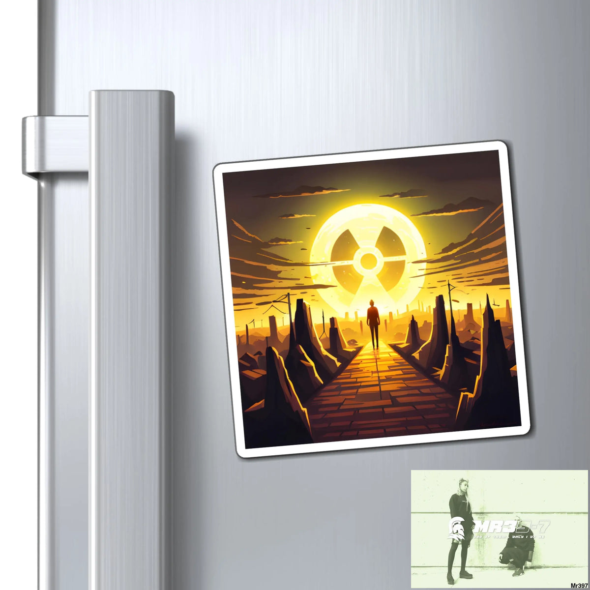 AI- Vigilante Radiation Dahab theme Magnet Paper products