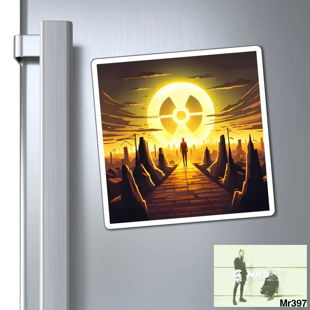 AI- Vigilante Radiation Dahab theme Magnet Paper products