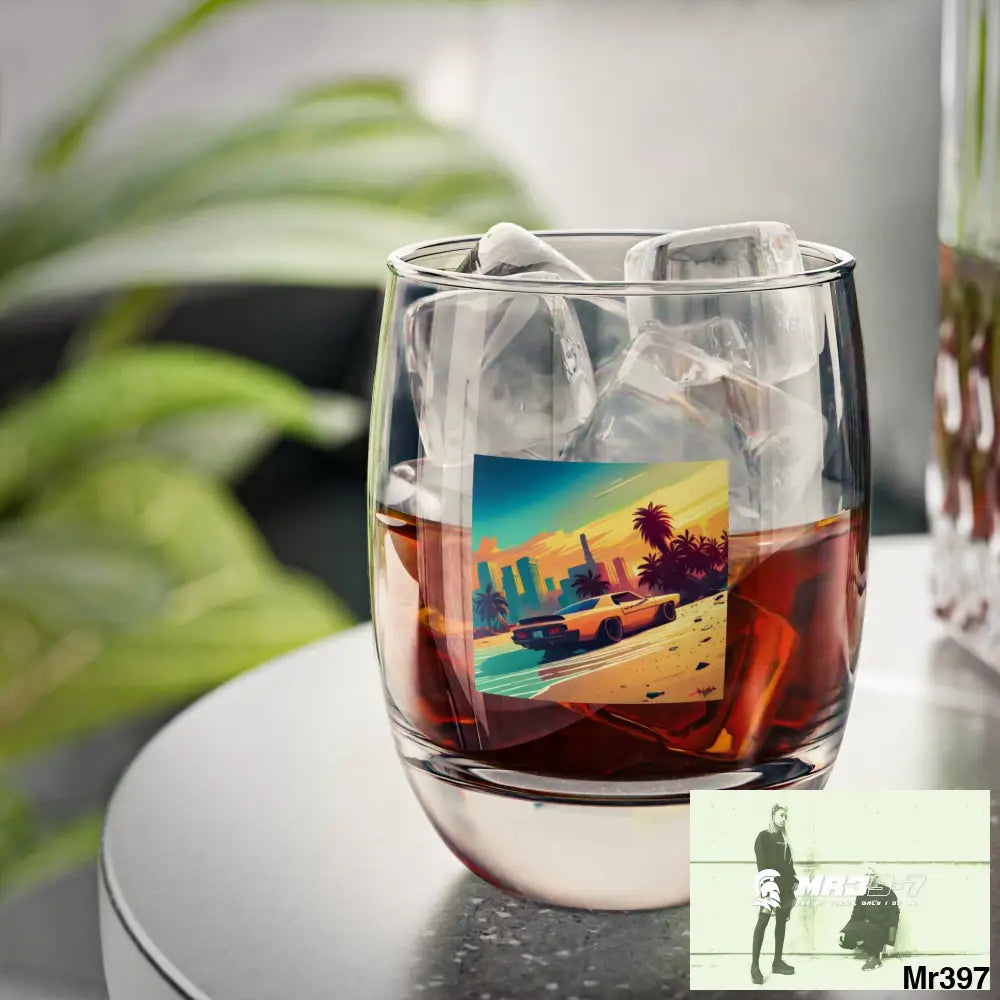 AI Vigilante theme Whiskey Glass 6oz Mug