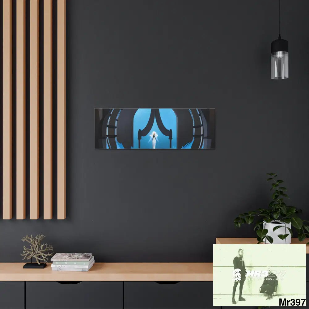 AI Vigilante themed Canvas Gallery Wraps 36″ x 12″ / Premium Gallery Wraps (1.25″) Canvas