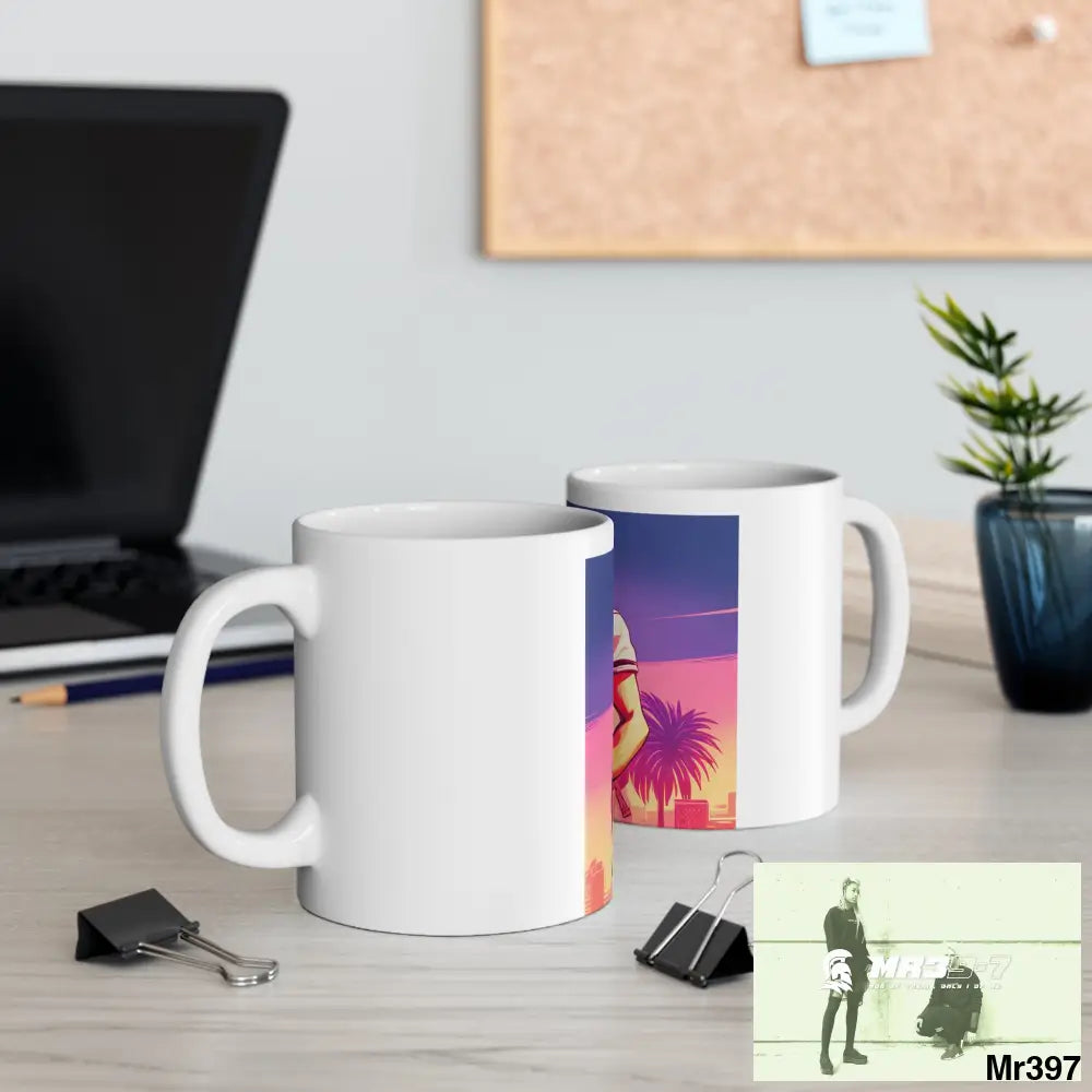 AI Vigilante Vice Ceramic Mug 11oz 11oz Mug