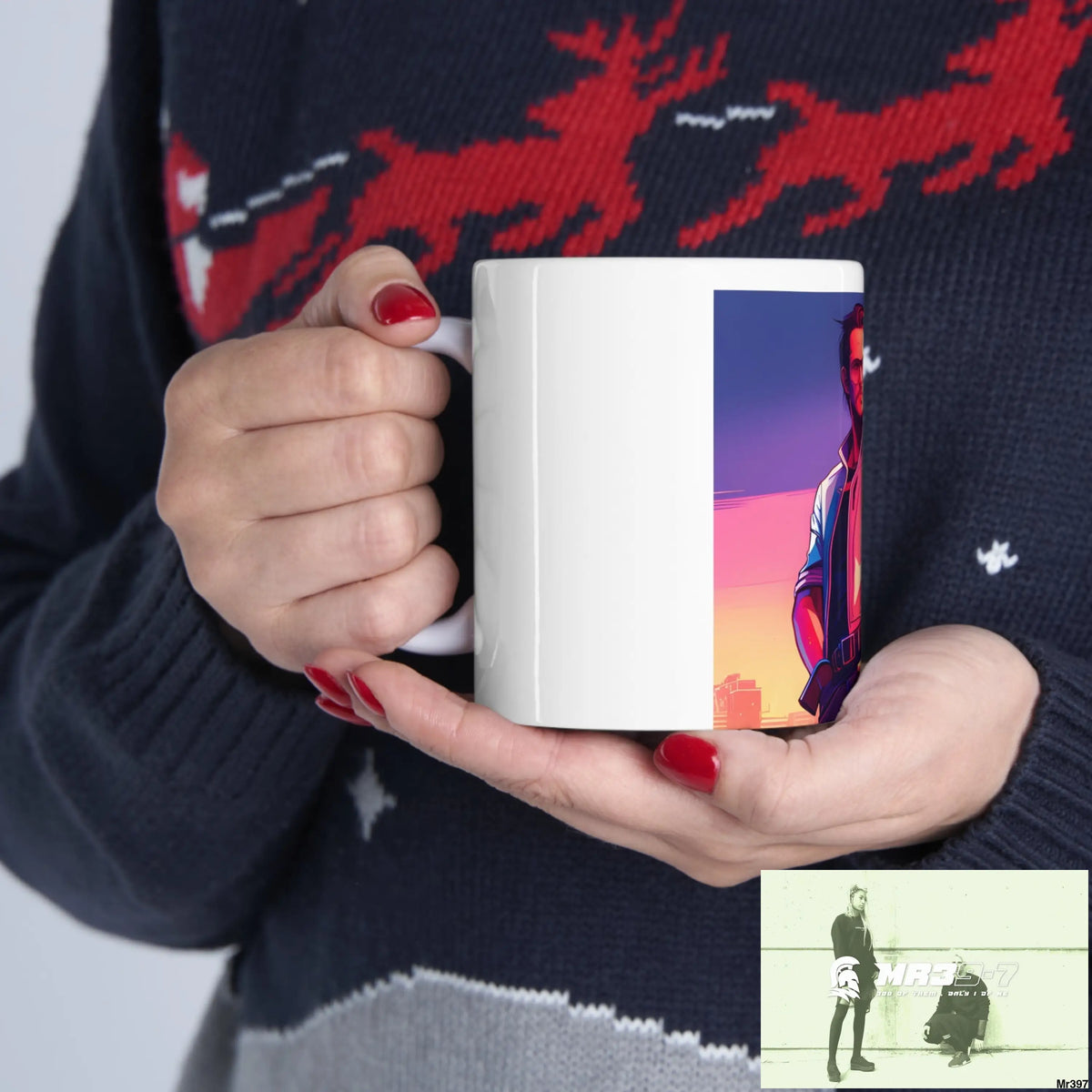 AI Vigilante Vice Ceramic Mug 11oz 11oz Mug