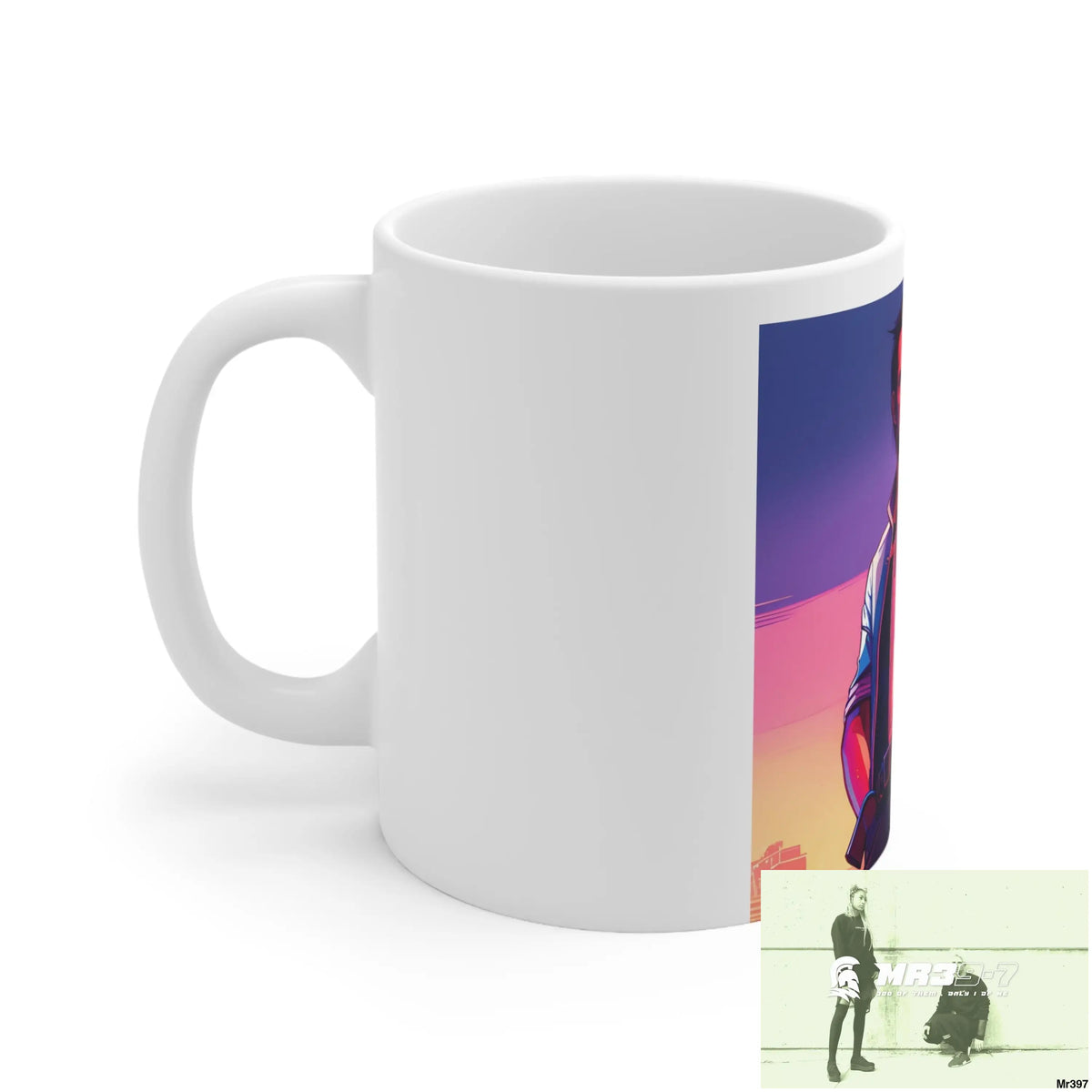 AI Vigilante Vice Ceramic Mug 11oz 11oz Mug