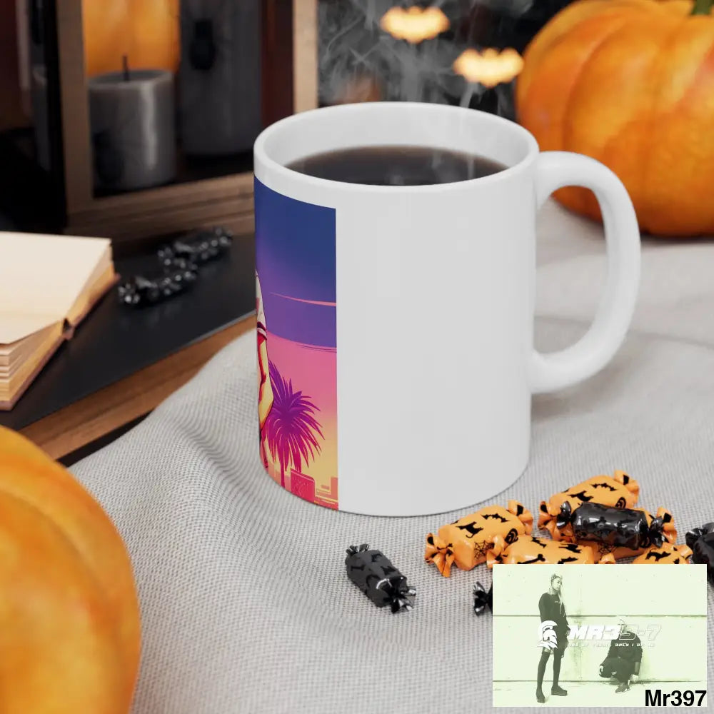 AI Vigilante Vice Ceramic Mug 11oz 11oz Mug