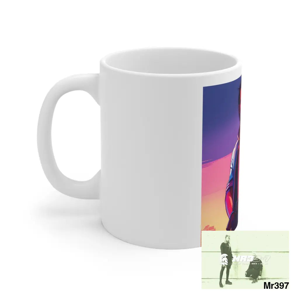 AI Vigilante Vice Ceramic Mug 11oz 11oz Mug