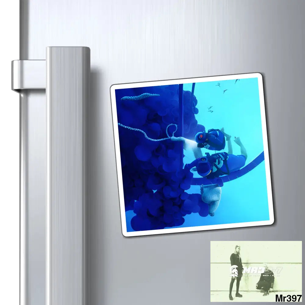 AI Vigilante Vice Scuba theme Dahab Magnet Paper products