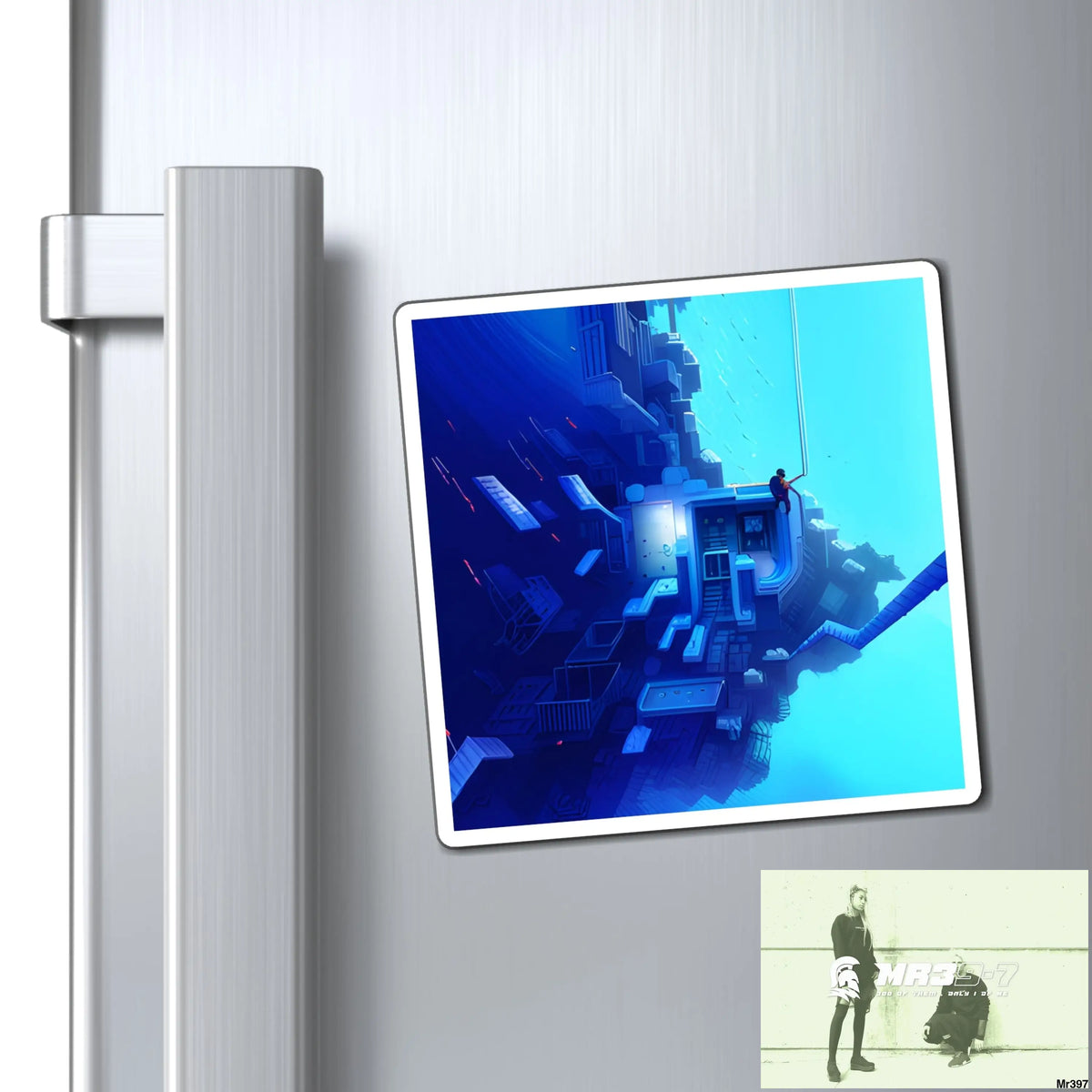 AI Vigilante Vice Scuba theme Dahab Magnet Paper products