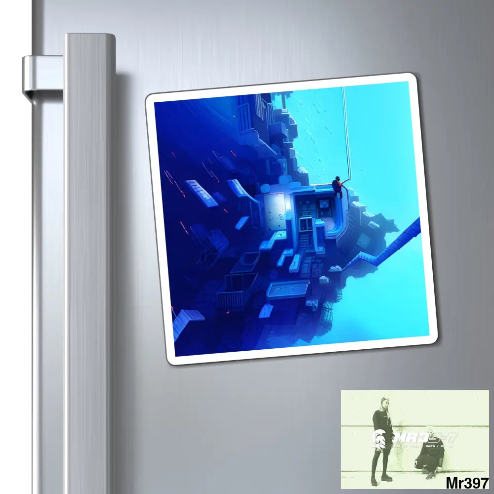 AI Vigilante Vice Scuba theme Dahab Magnet Paper products