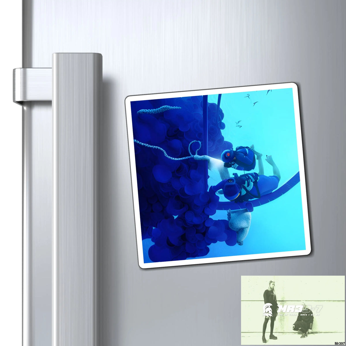 AI Vigilante Vice Scuba theme Dahab Magnet Paper products