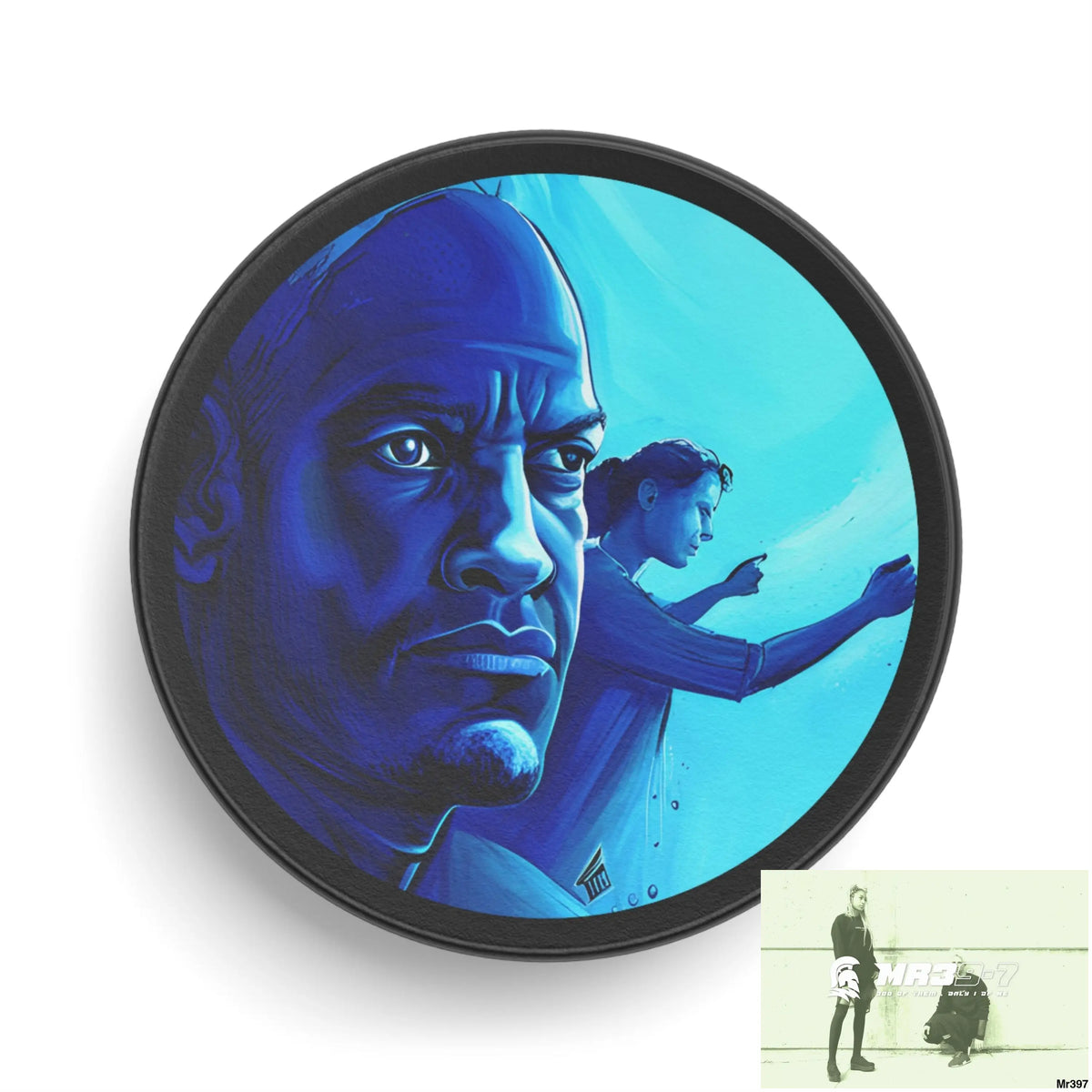 AI WDW Scuba Vigilante Dive Dahab Theme Hockey Puck 3’’ Accessories
