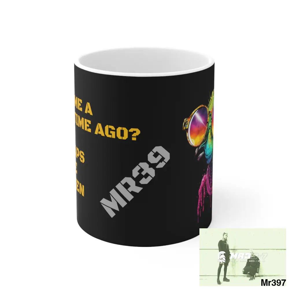 Alien in cool sunglasses Ceramic Mug 11oz 11oz Mug