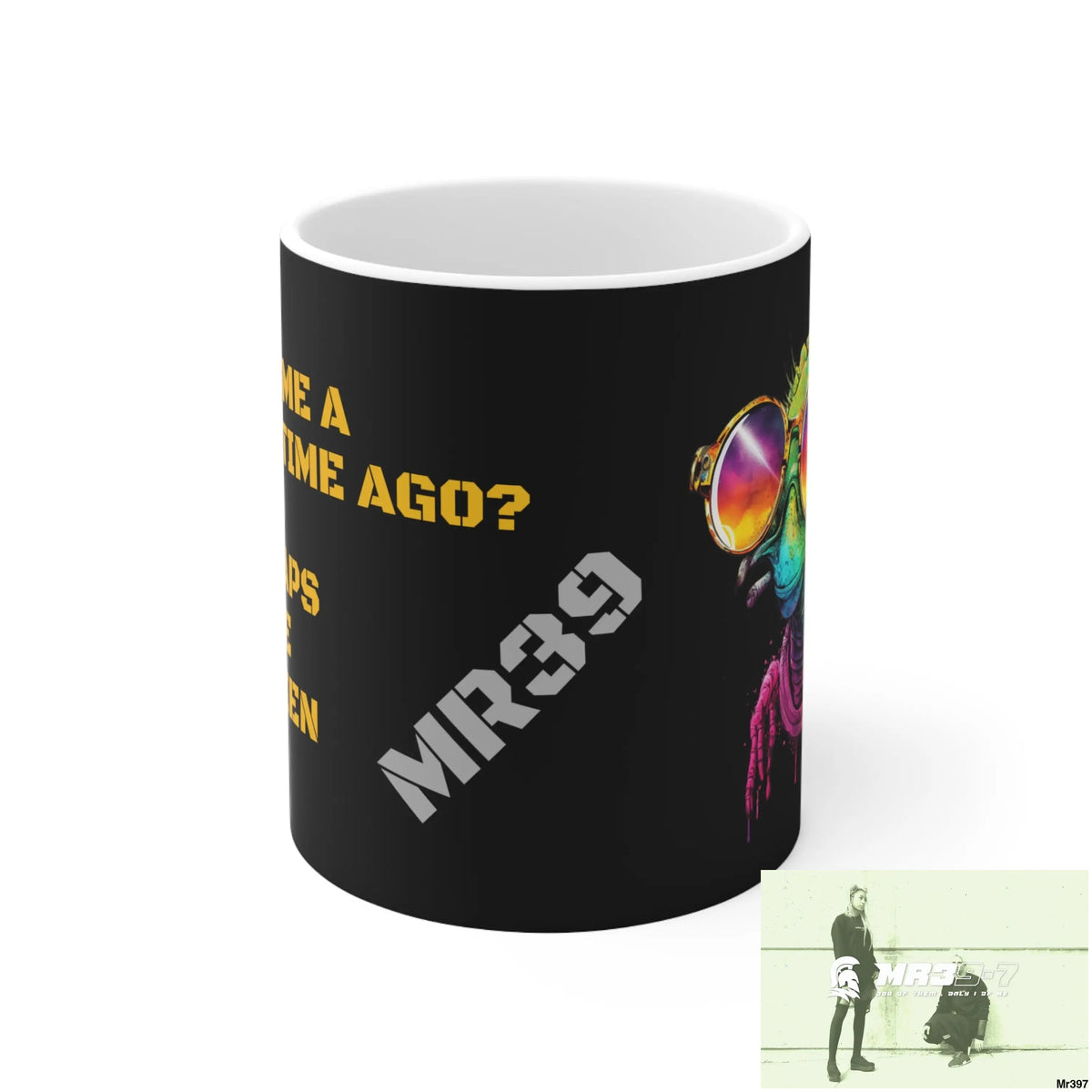 Alien in cool sunglasses Ceramic Mug 11oz 11oz Mug