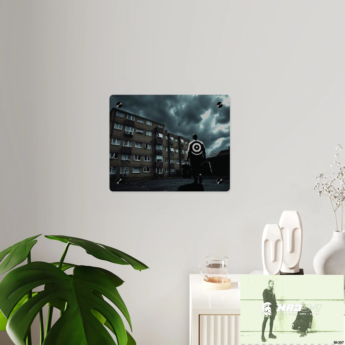 Arrival Death Flat 2628 days Covert Failures Ltd Edition no 22 Acrylic Wall Art Panels Home Decor