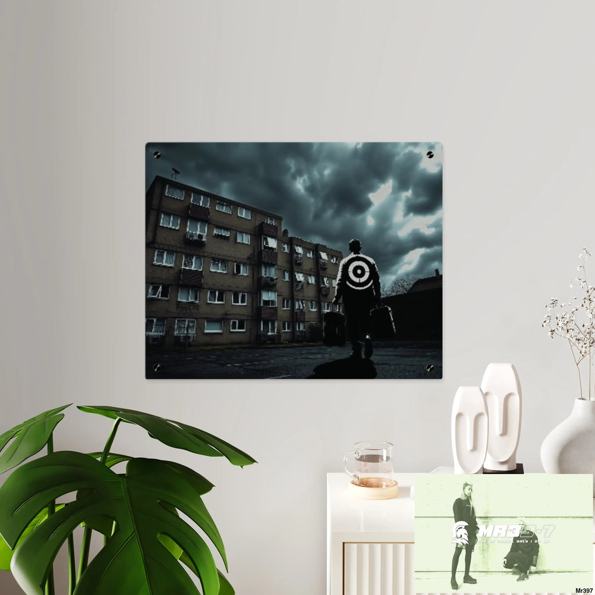Arrival Death Flat 2628 days Covert Failures Ltd Edition no 22 Acrylic Wall Art Panels Home Decor