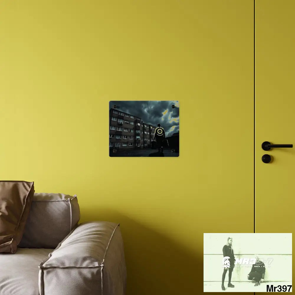 Arrival Death Flat 2628 days Covert Failures Ltd Edition no 22 Acrylic Wall Art Panels Home Decor