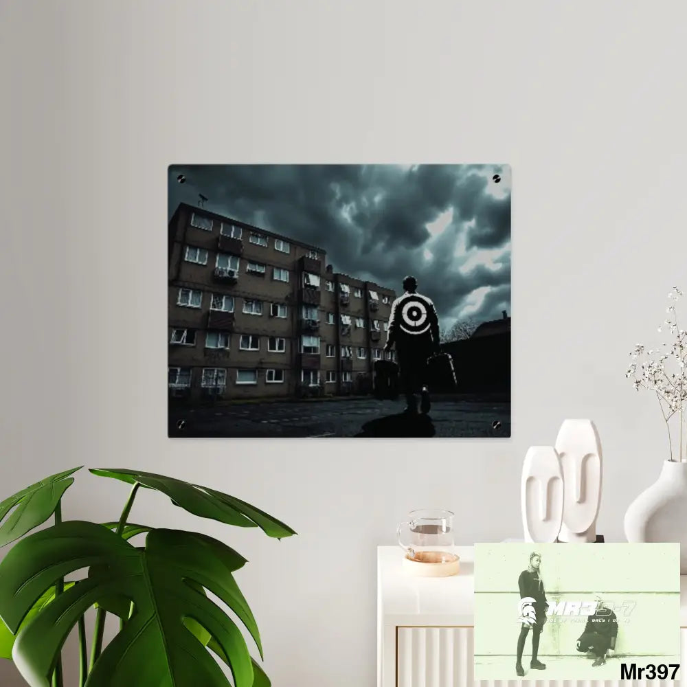 Arrival Death Flat 2628 days Covert Failures Ltd Edition no 22 Acrylic Wall Art Panels Home Decor