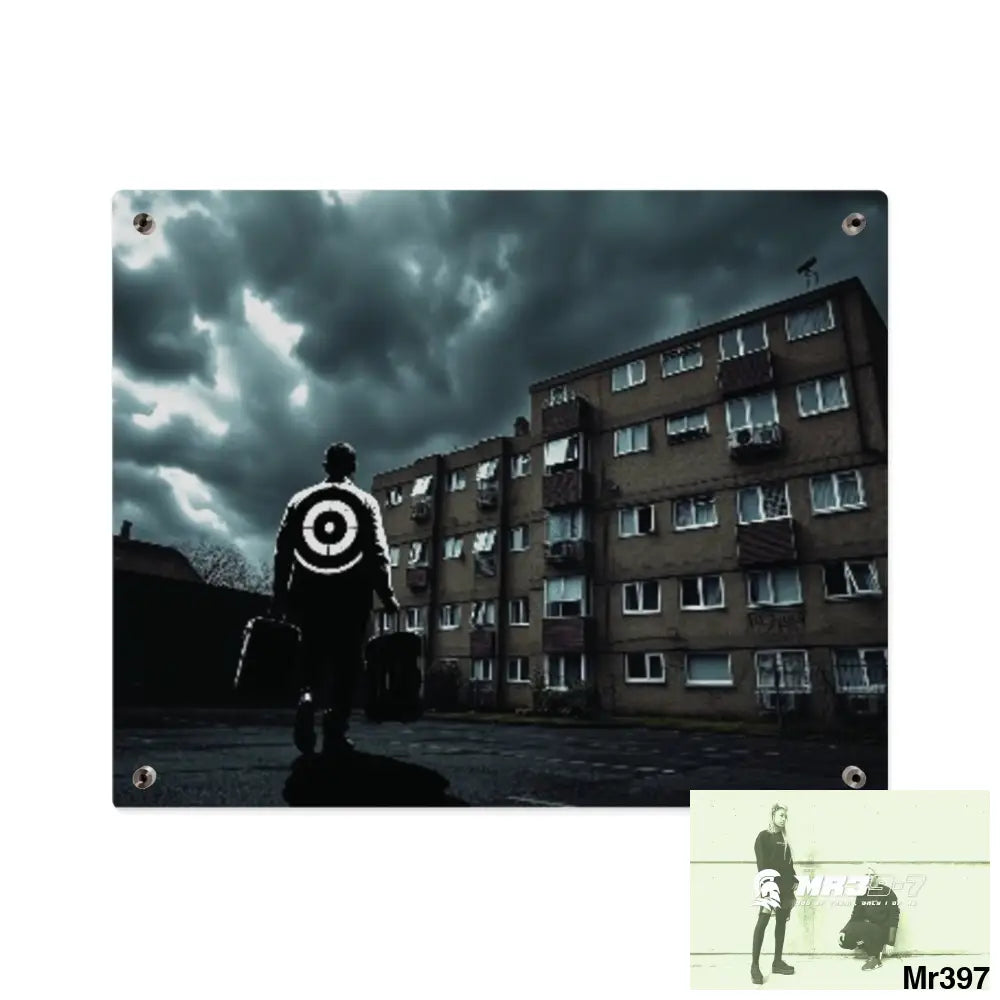 Arrival Death Flat 2628 days Covert Failures Ltd Edition no 22 Acrylic Wall Art Panels Home Decor