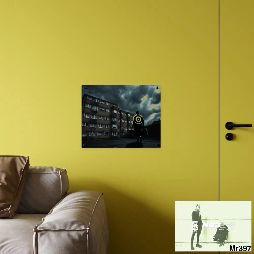 Arrival Death Flat 2628 days Covert Failures Ltd Edition no 22 Acrylic Wall Art Panels Home Decor