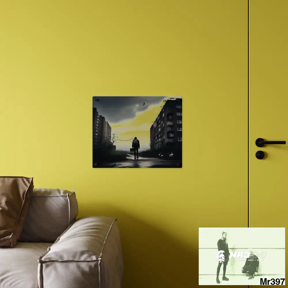 Arrival Death no 5 Flat 2628 days Covert Failures Ltd Edition no 22 Acrylic Wall Art Panels Home Decor