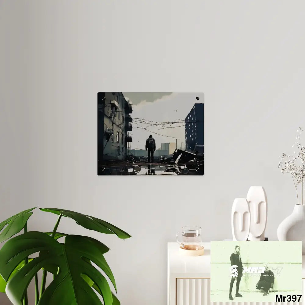 Arrival no 3 Death Flat 2628 days Covert Failures Ltd Edition no 22 Acrylic Wall Art Panels Home Decor