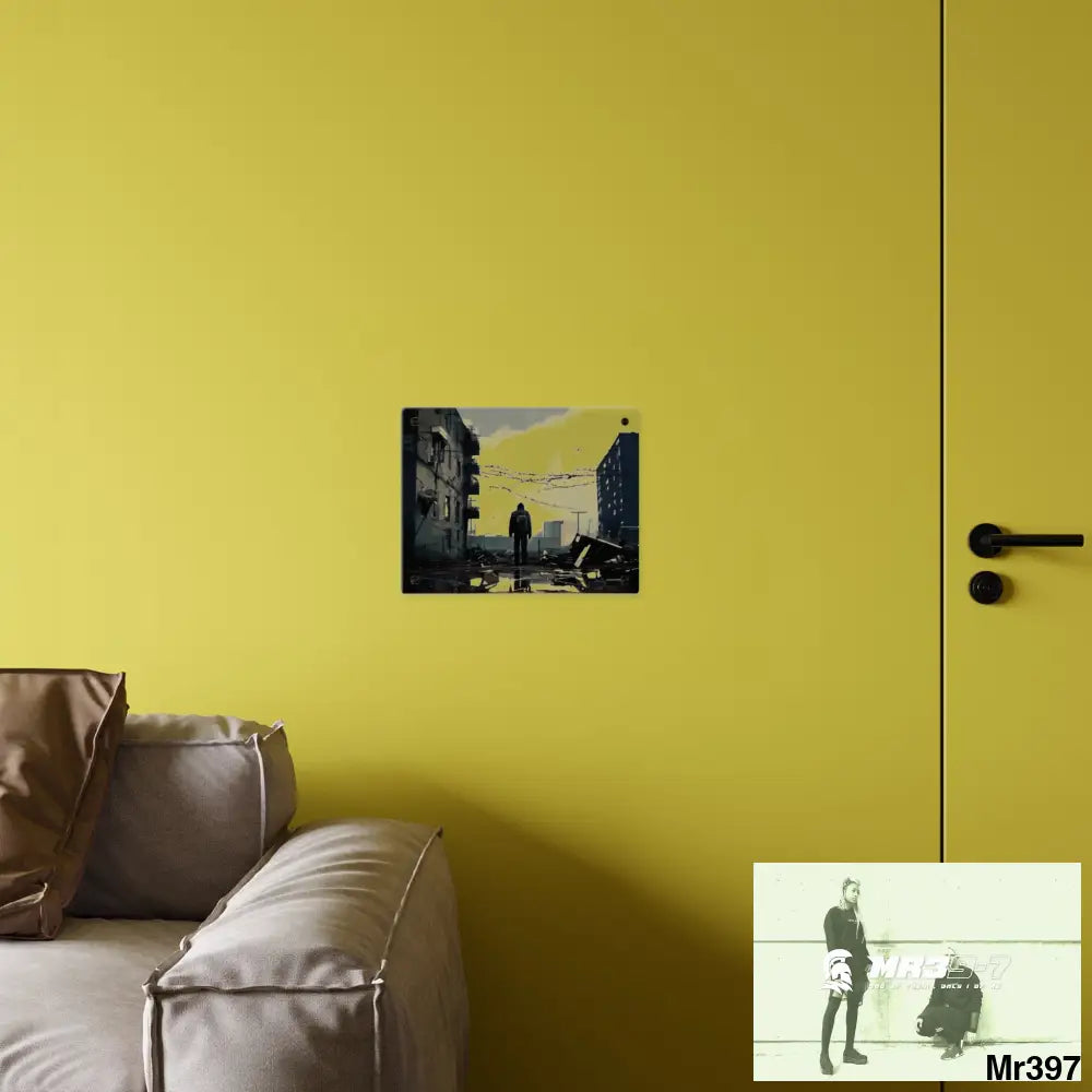 Arrival no 3 Death Flat 2628 days Covert Failures Ltd Edition no 22 Acrylic Wall Art Panels Home Decor