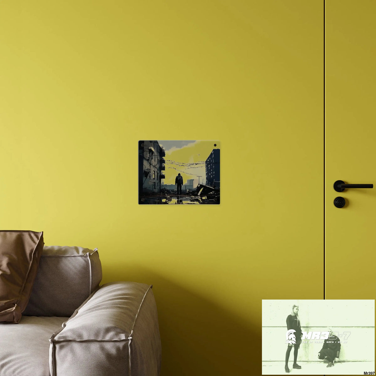 Arrival no 3 Death Flat 2628 days Covert Failures Ltd Edition no 22 Acrylic Wall Art Panels Home Decor