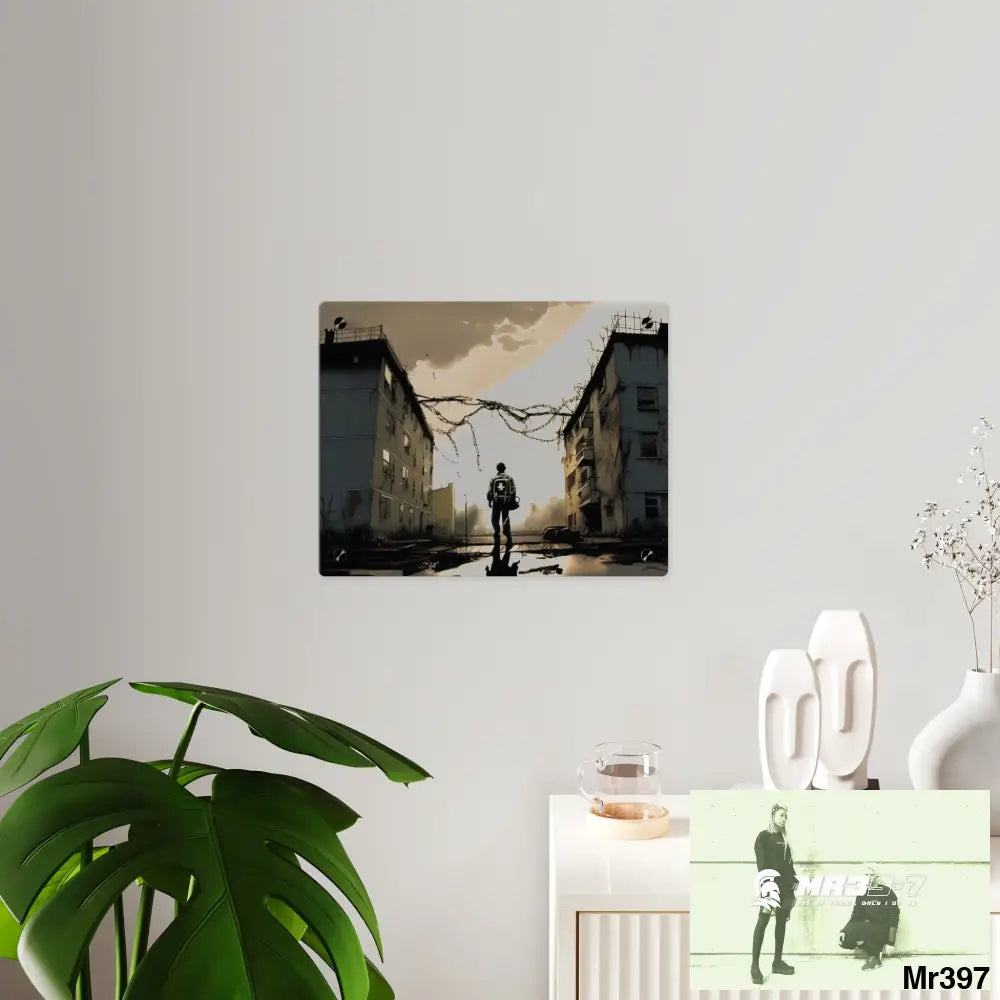 Arrival no 4 Death Flat 2628 days Covert Failures Ltd Edition no 22 Acrylic Wall Art Panels Home Decor